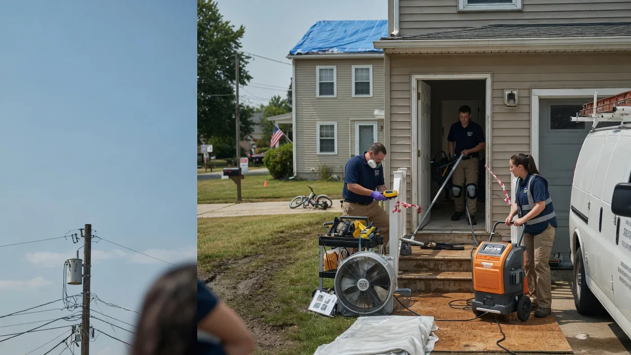 Water Damage Repair in Wendell, NC near me